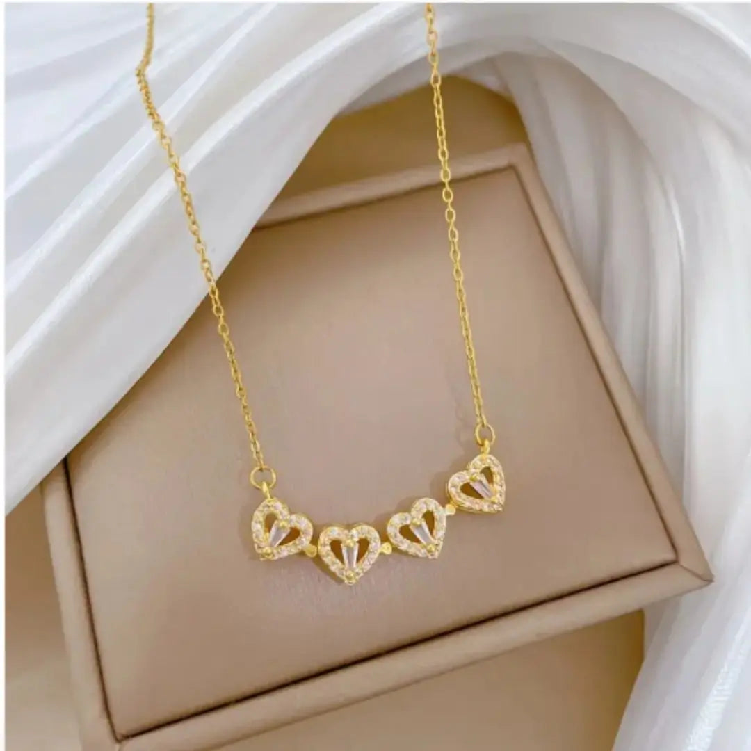 ¡EXCLUSIVO! COLLAR DE TREBOL 2 EN 1