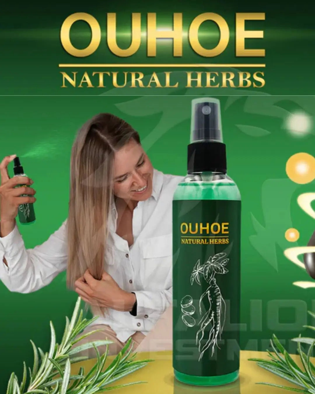 Tónico ELHOE Natural Para El Crecimiento y Fortalecimiento Para El Cabello