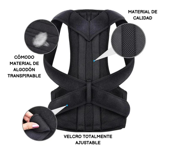 Corrector de Postura Unisex - Alivio Inmediato