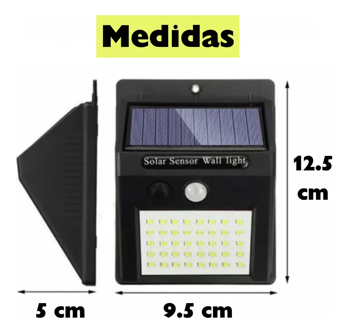 Lampara Led Solar Recargable