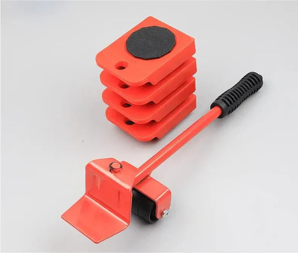 Deslizador de Muebles (Juego 4 Bases con Ruedas + Levantador)