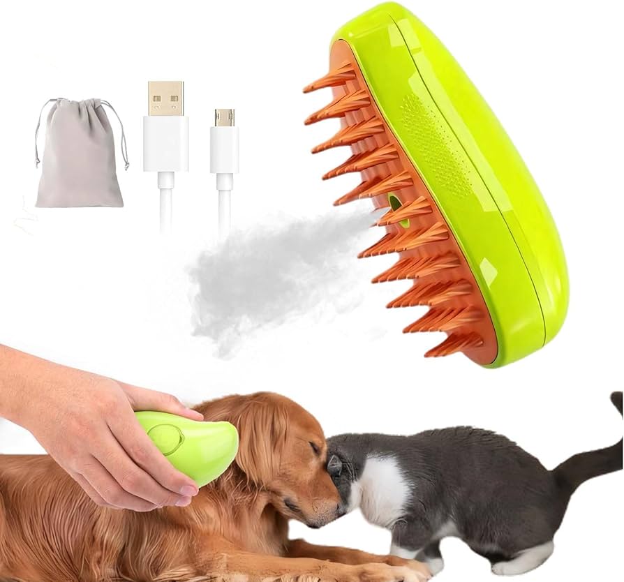 Cepillo A Vapor para Mascotas