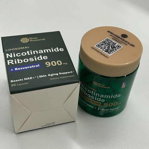 NAD+ con Resveratrol – Energía y Vitalidad Celular en Cada Cápsula