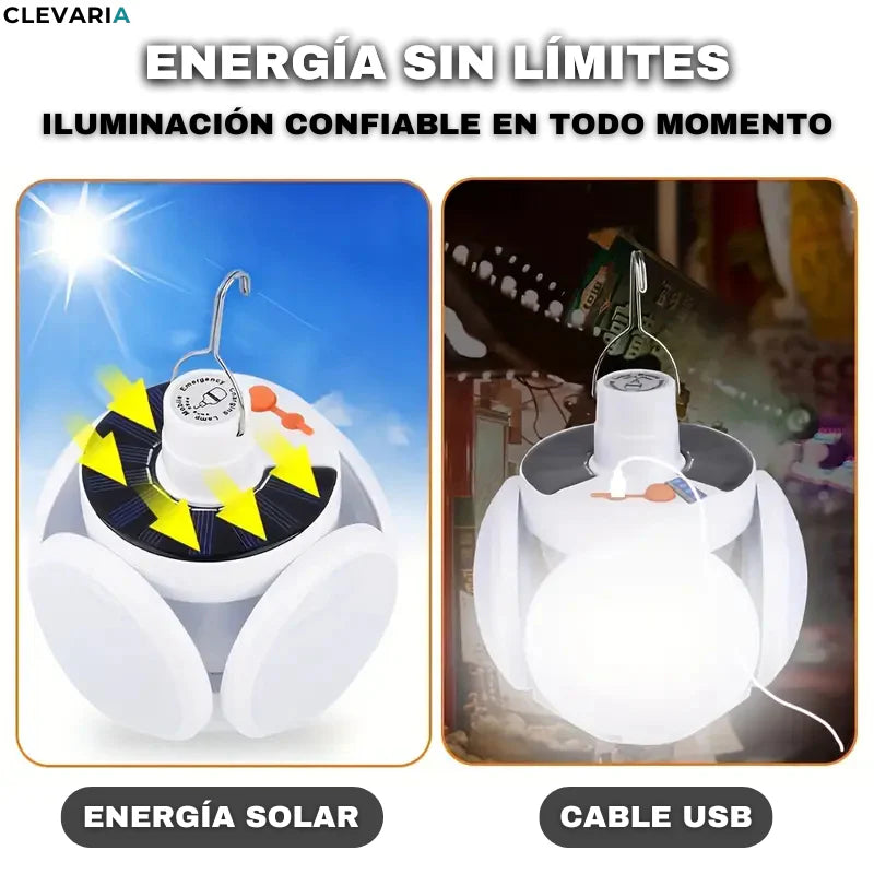 Lampara  Solar Led Recargable