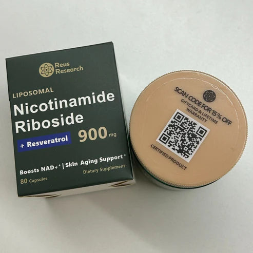 NAD+ con Resveratrol – Energía y Vitalidad Celular en Cada Cápsula