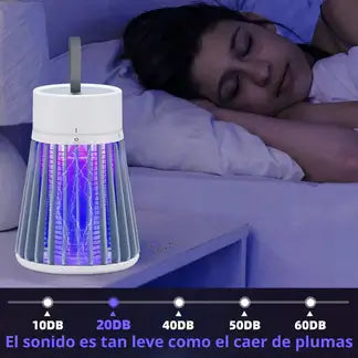 Insecticida portátil para uso en interiores y exteriores, matamoscas y mosquitos.