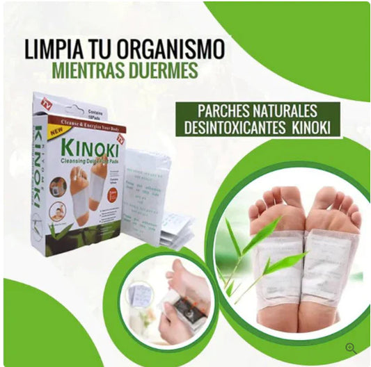 Combo 60 Parches Desintoxicantes Kinoki