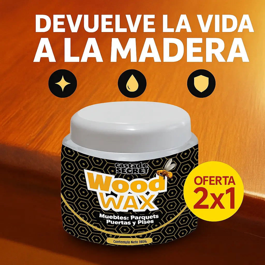 "Promo 2X1 WoodMax Para Muebles es Natural, Seguro y Sin Químicos "