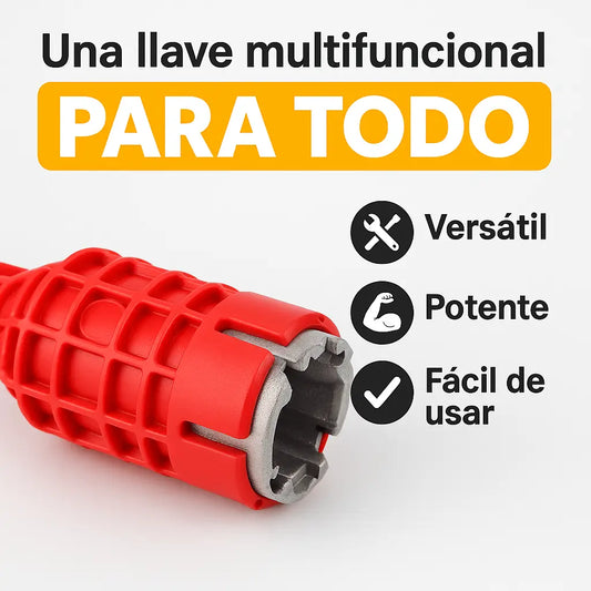 La Llave 8 en 1 que Resuelve Todos tus Problemas de Grifo en Segundos