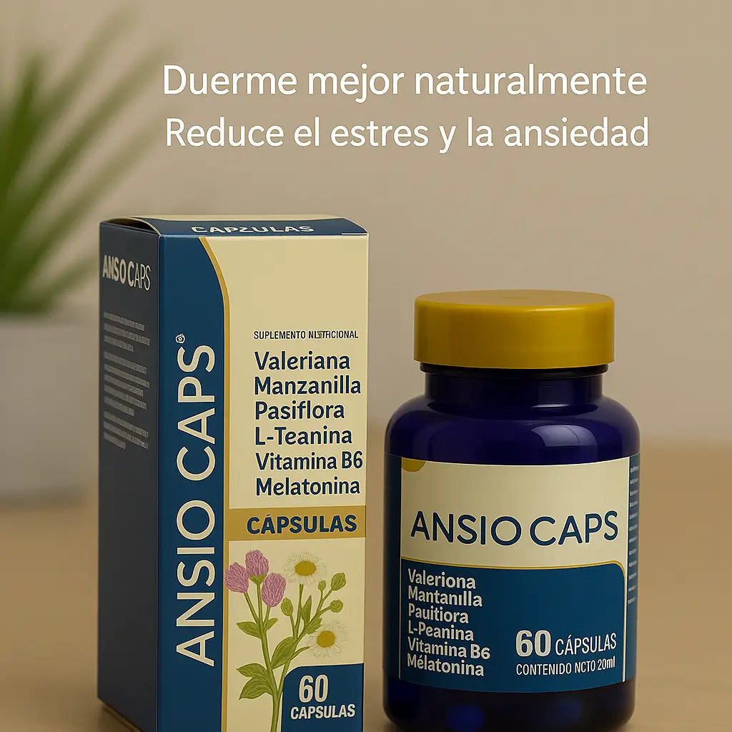 Ansio Caps  Duerme profundamente y vive con calma.
