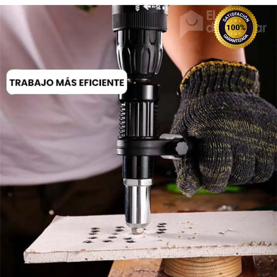¡Convierte Tu Taladro en una Máquina Imparable de Remaches