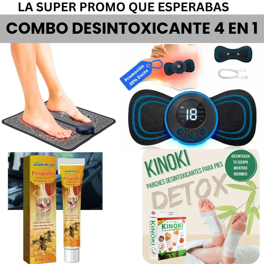 Combo Desintoxicante 4 en 1