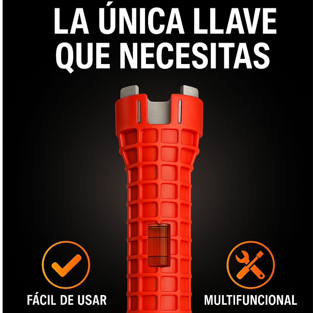 La Llave 8 en 1 que Resuelve Todos tus Problemas de Grifo en Segundos