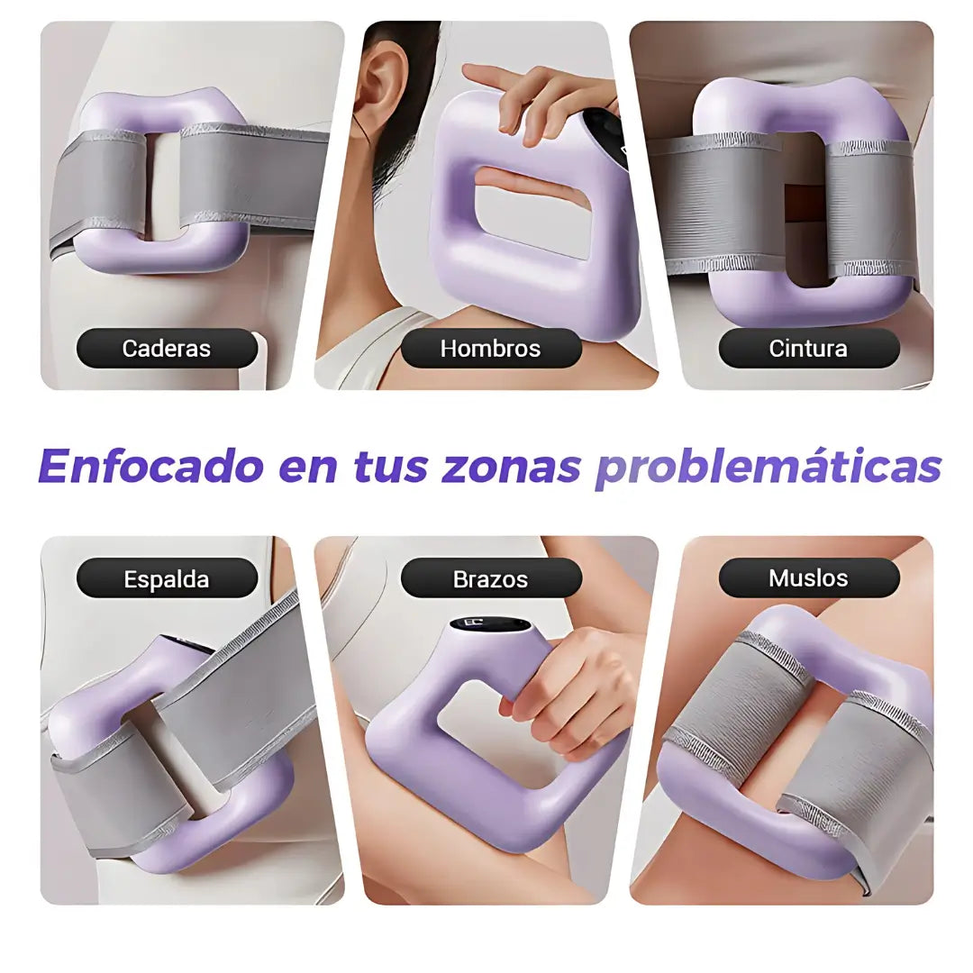 Cinturón Multifuncional 3 en 1: Tonifica, Alivia y Moldea sin esfuerzo