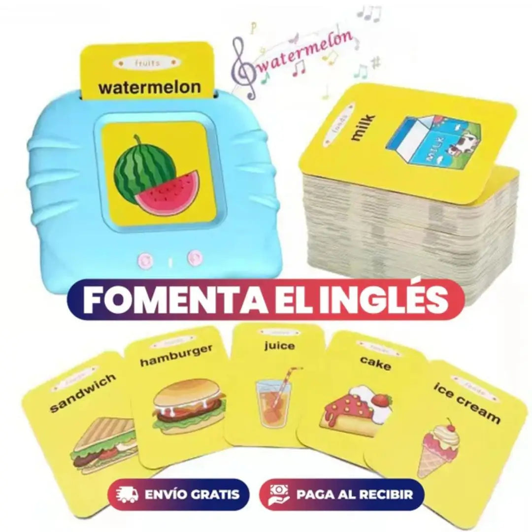 Lector de Tarjetas didácticas Ingles - Español
