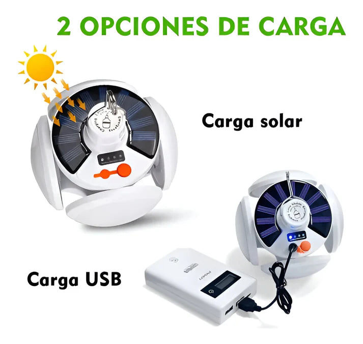 Lampara  Solar Led Recargable