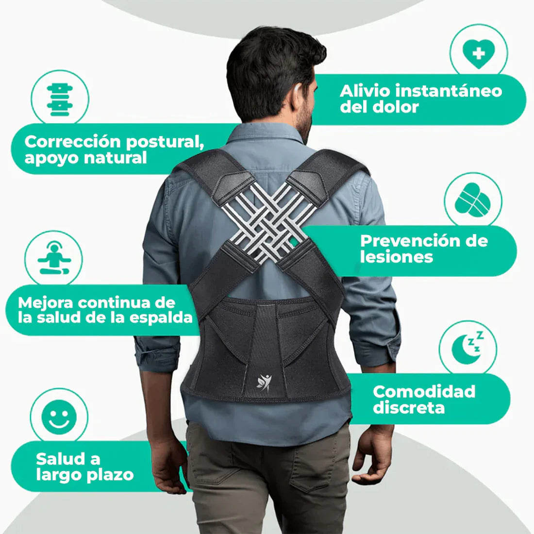 MultiCorrector Unisex - La Solucion a Tu Dolor de Espalda!