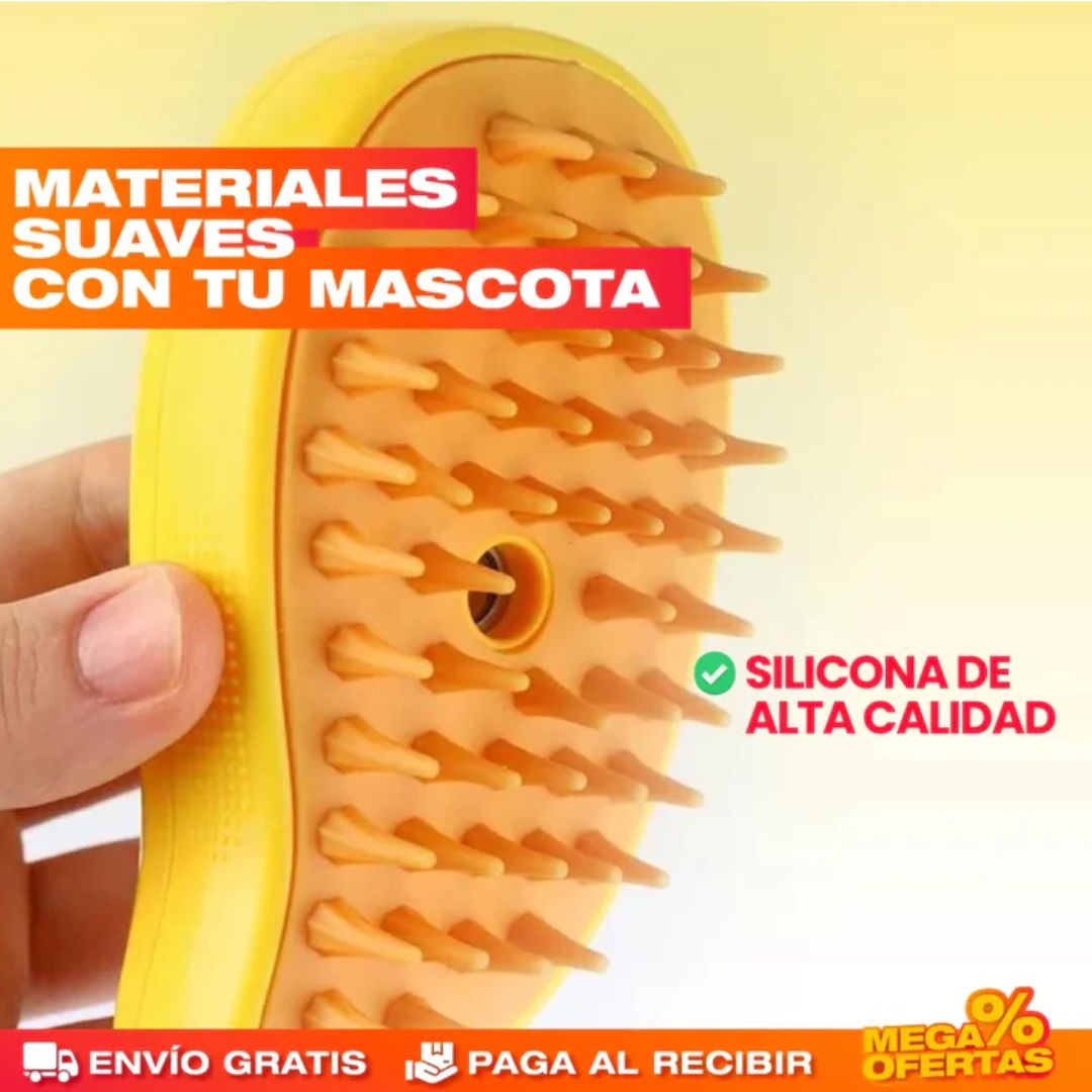 Cepillo A Vapor para Mascotas