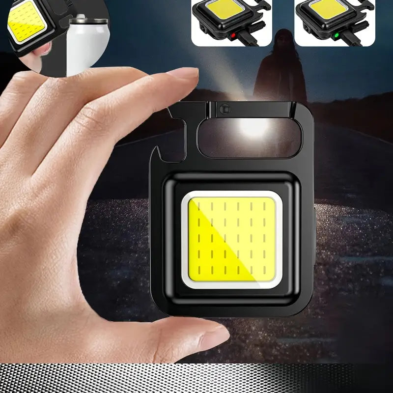 SUPER PROMO 2X1 MINI LLAVERO LINTERNA LED + USB